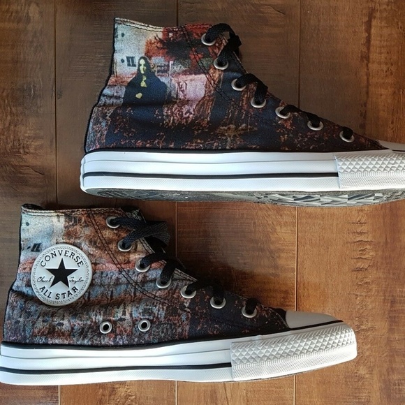 CONVERSE CTAS x Black Sabbath 2014 Shoes PRE-OWNED - Picture 4 of 8